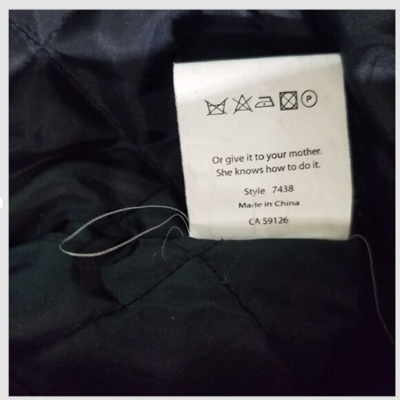 Revolution Hooded Jacket Wool Polyester Scandinavian Design Men's Med. RVLT Blue - Picture 7 of 7